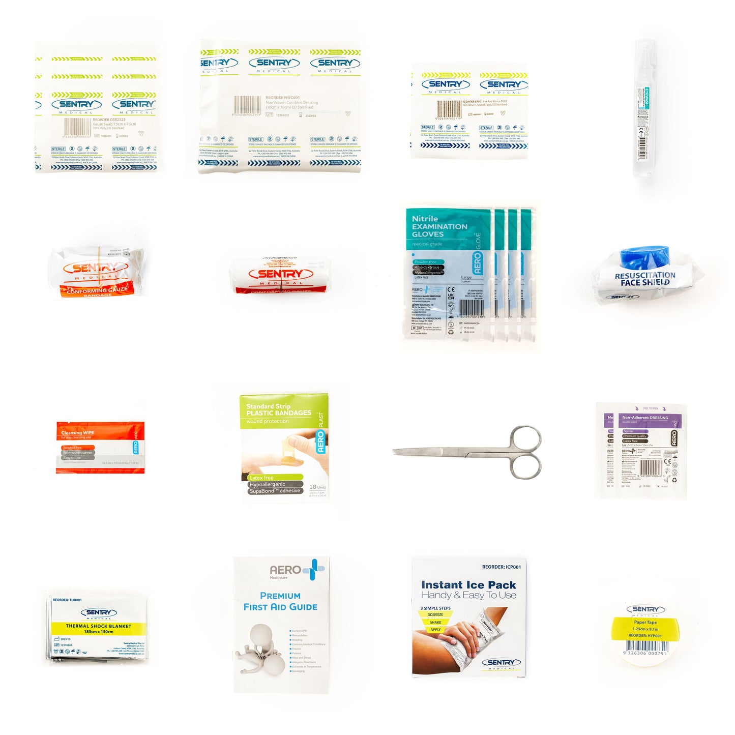 Clear Small First Aid Kit